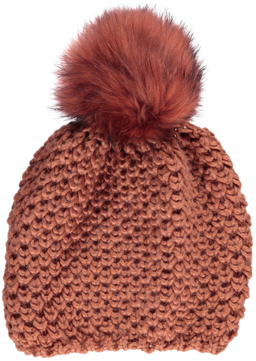 Kristine Beanie | Wolle, Waschbär Rost/Rost