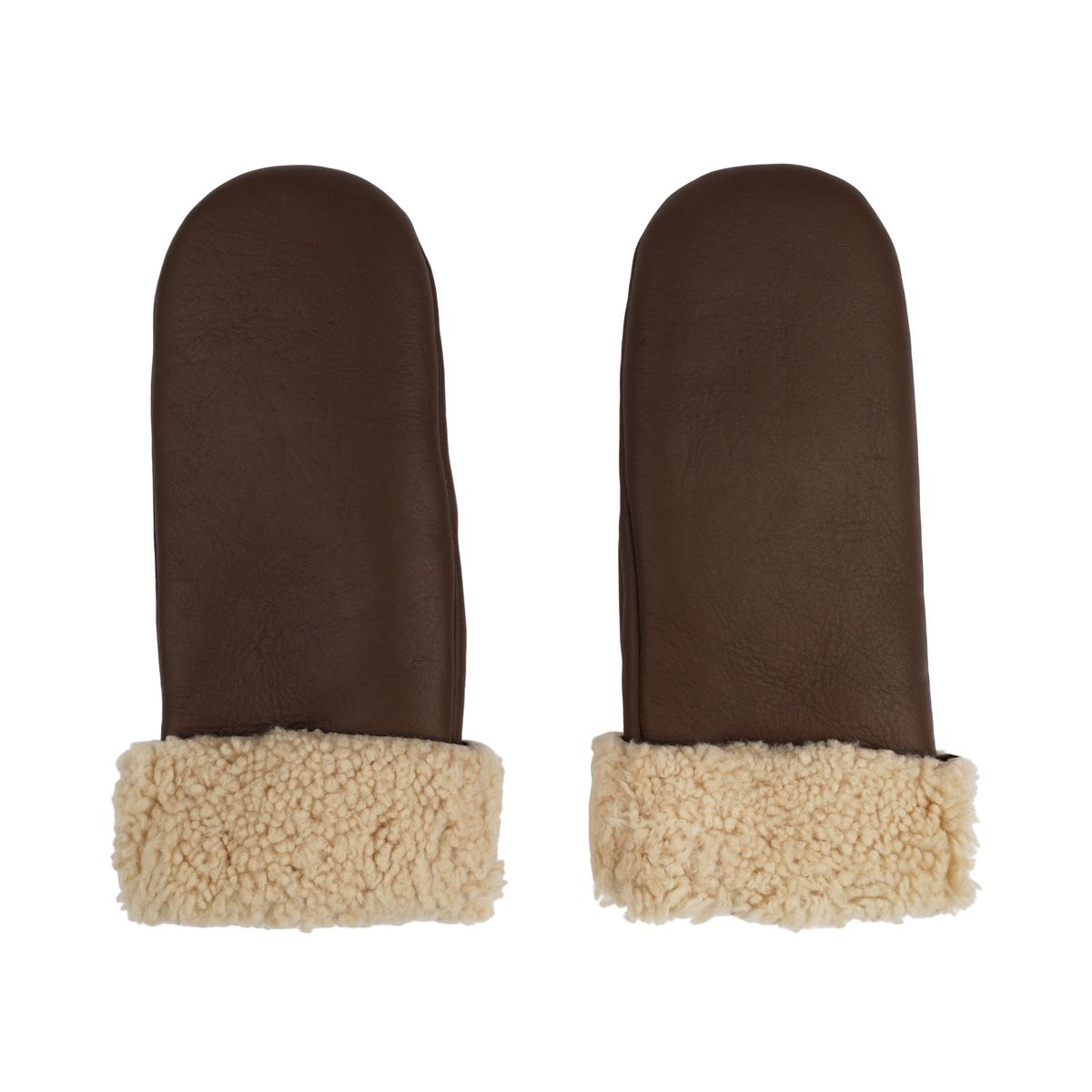 Rita Fäustlinge | Double Face Dunkelbraun