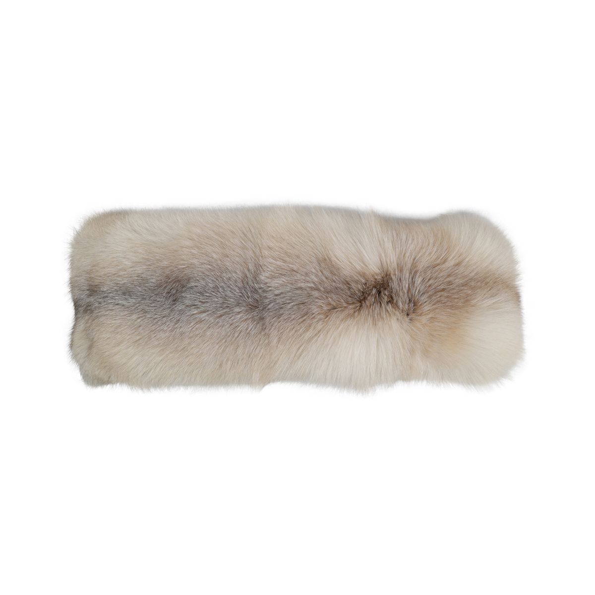 Premium Fuchskissen | Norwegen | Kaschmirrückseite | Smokey Fox | 30x80 cm
