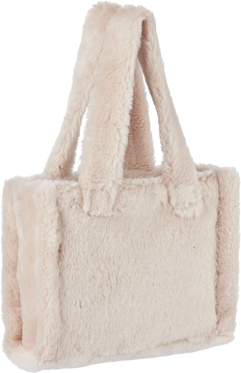 Mini Glory Shopper | Lammwolle Beige