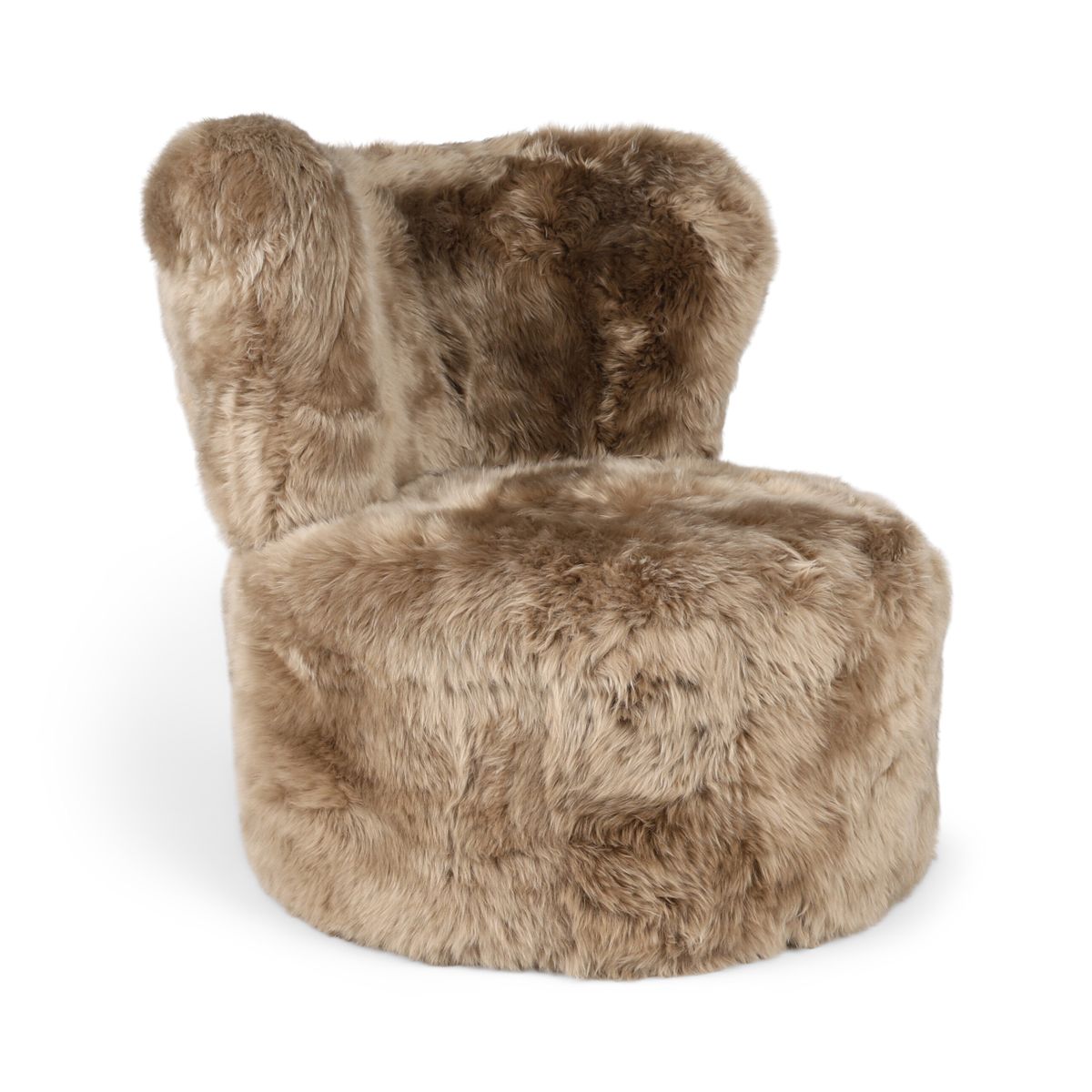 Runder Skandi Loungestuhl