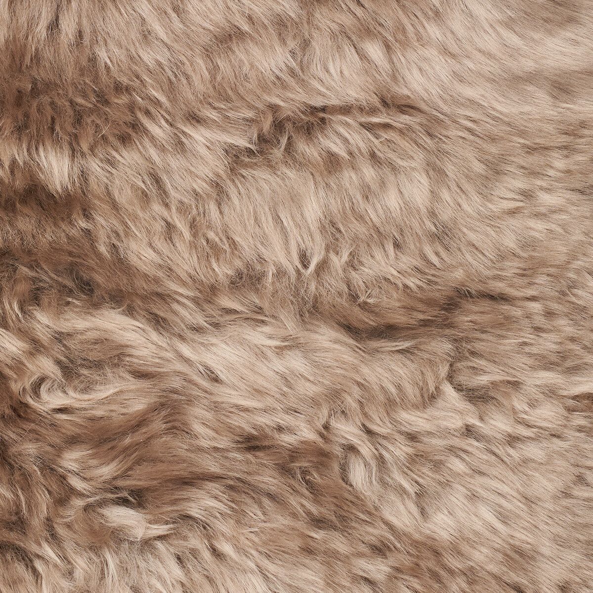 Runder Skandi Loungestuhl Taupe