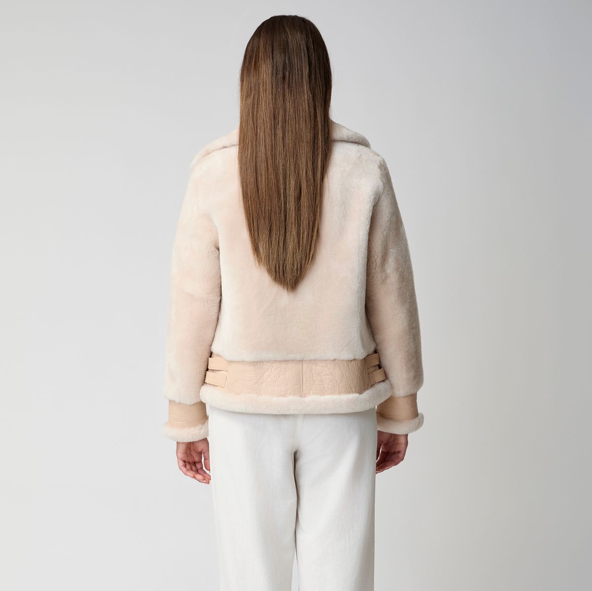 Annalon Jacke | Doubleface Beige