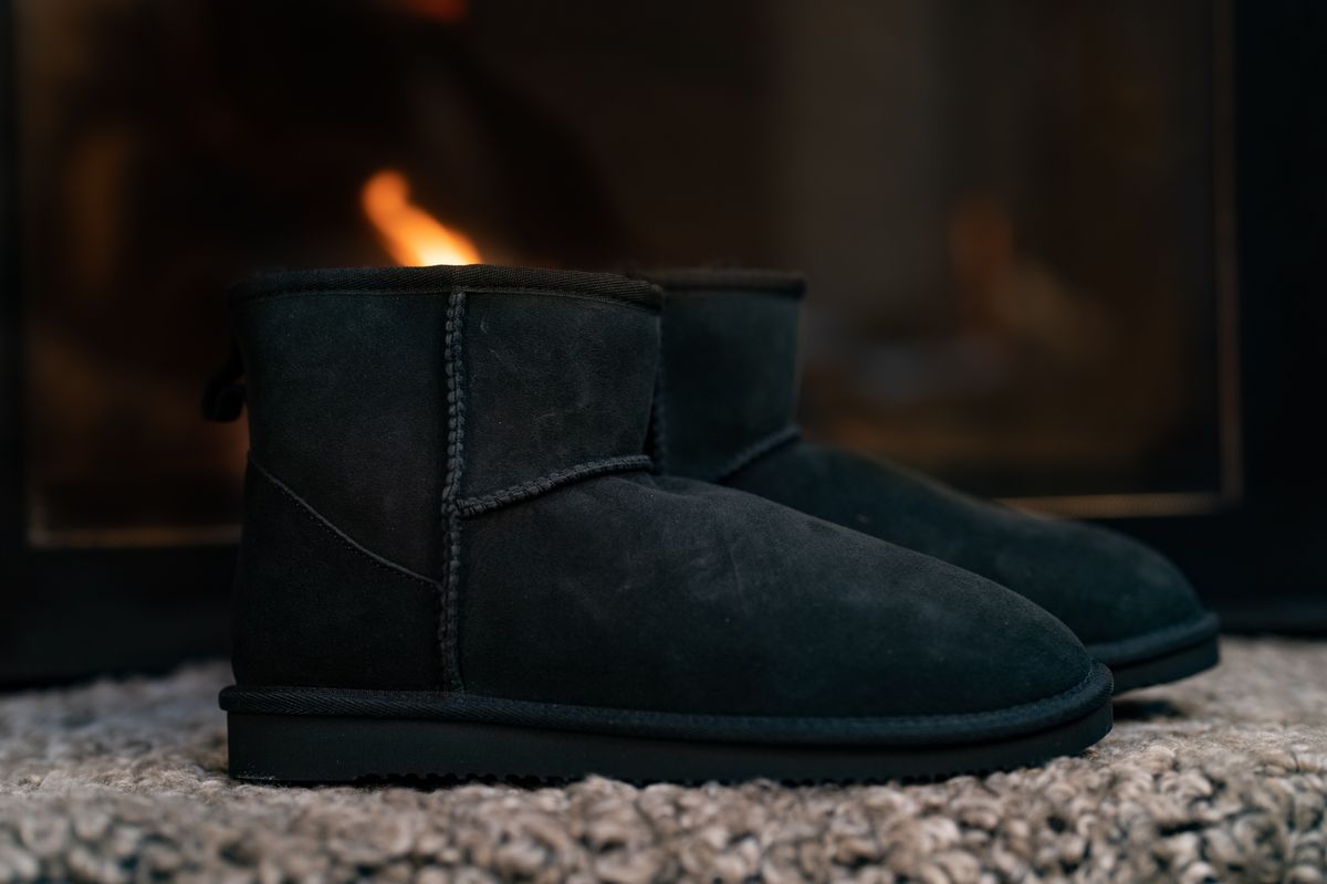 Mini Boot | Wildleder, Lammwolle