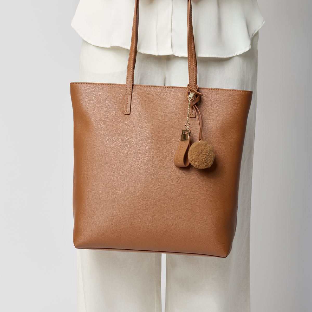 Juliana Shopper | Lammleder Beige