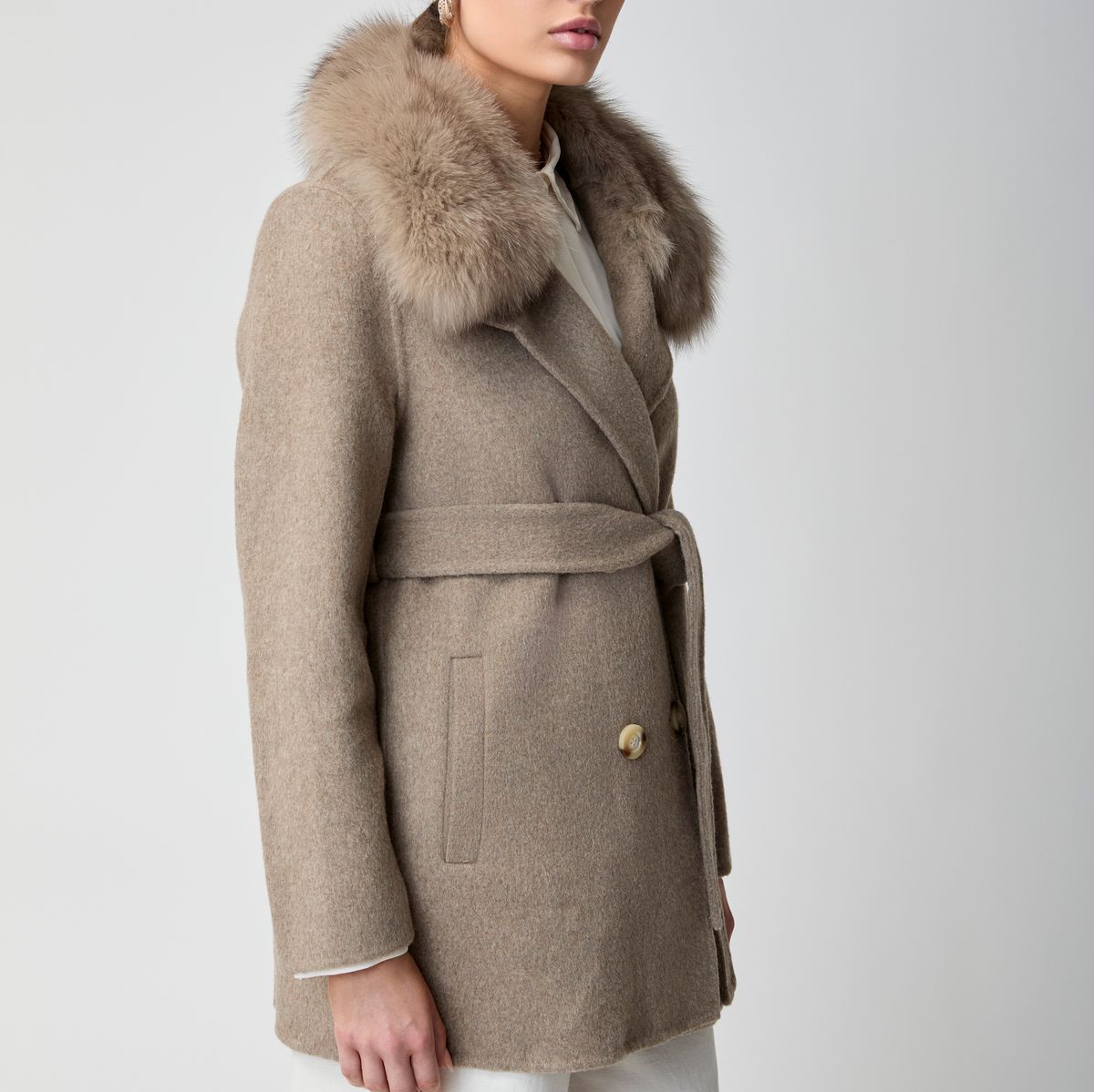 Charlott Jacke | Wolle, Fuchs Pink