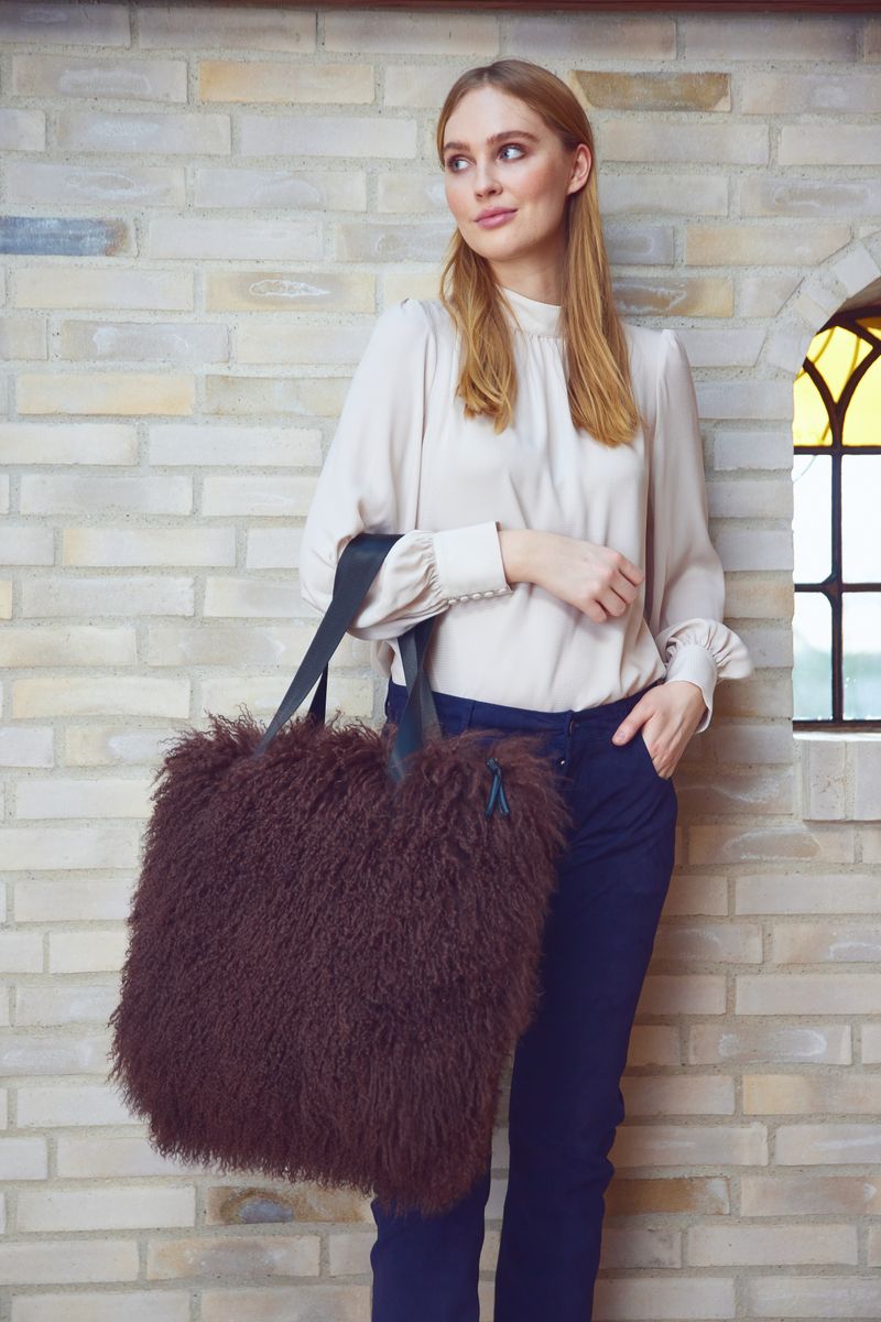 Hailey Shopper | Tibet Lederbraun